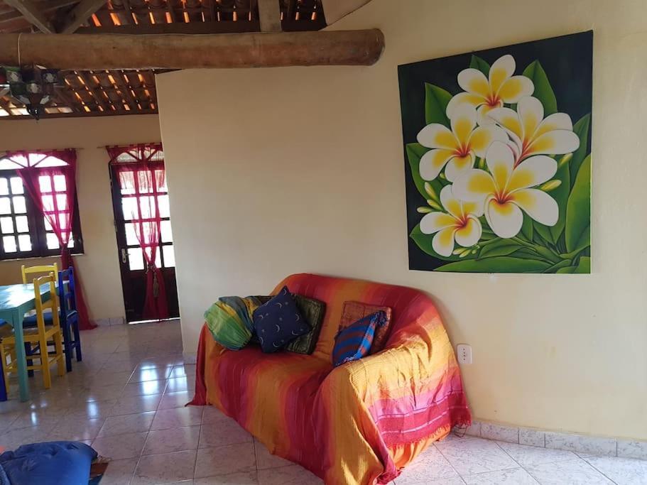Charming Blue House With Kitchen Parking And Garden Villa Canoa Quebrada Exterior photo
