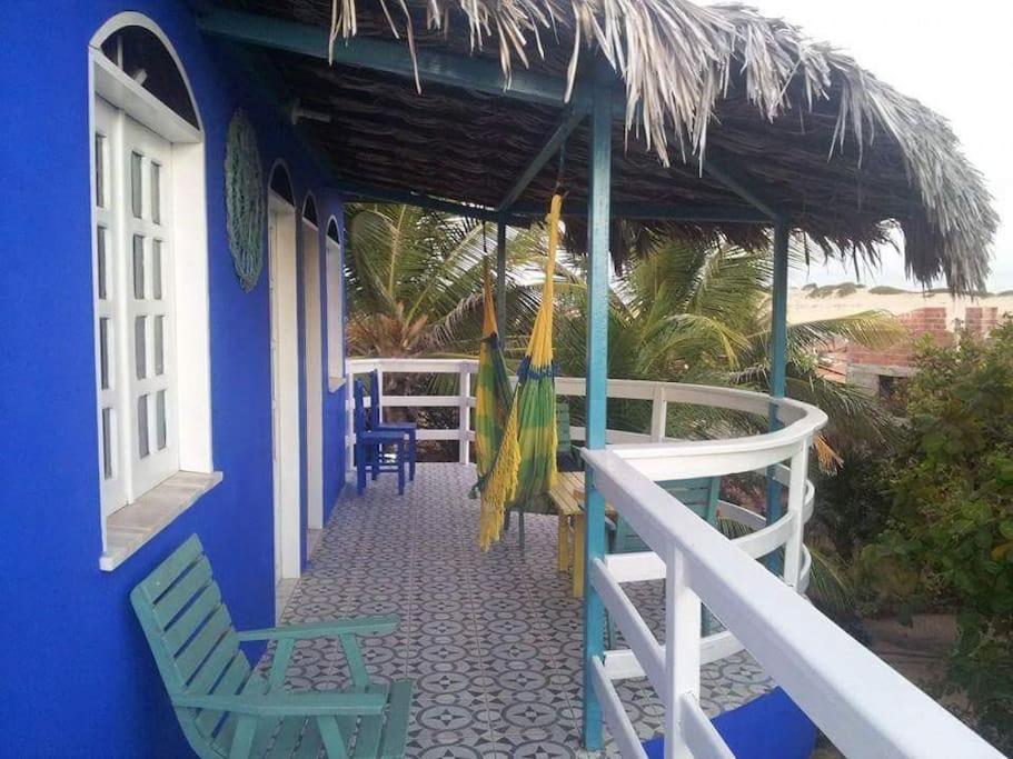 Charming Blue House With Kitchen Parking And Garden Villa Canoa Quebrada Exterior photo
