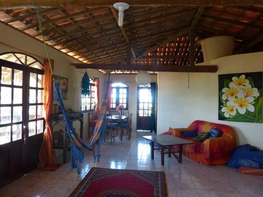 Charming Blue House With Kitchen Parking And Garden Villa Canoa Quebrada Exterior photo