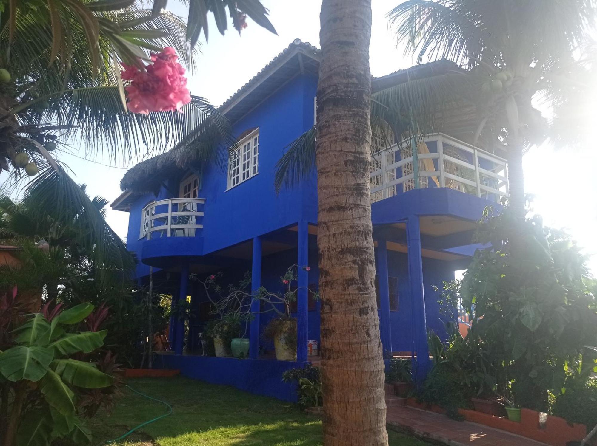 Charming Blue House With Kitchen Parking And Garden Villa Canoa Quebrada Exterior photo