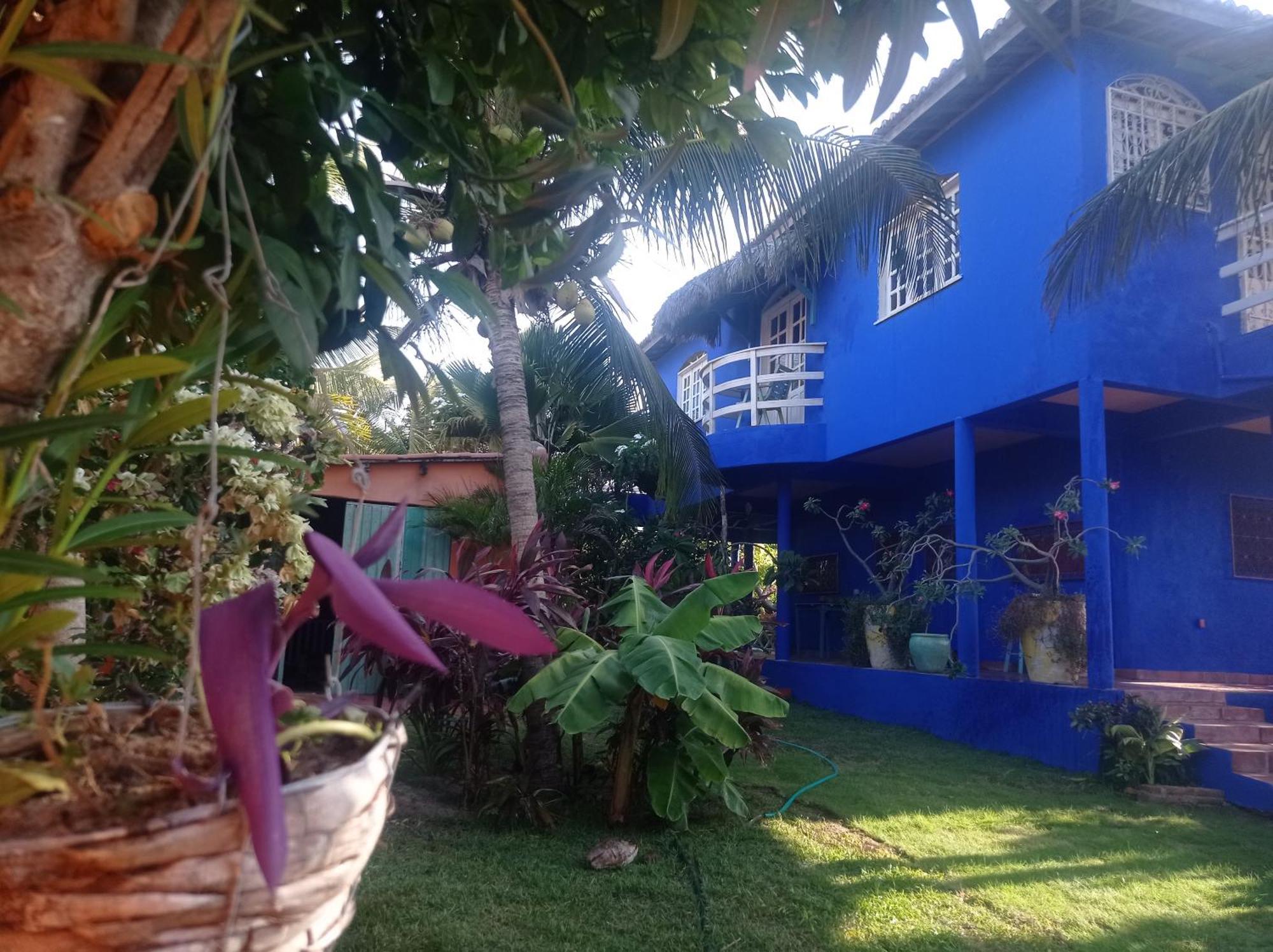 Charming Blue House With Kitchen Parking And Garden Villa Canoa Quebrada Exterior photo