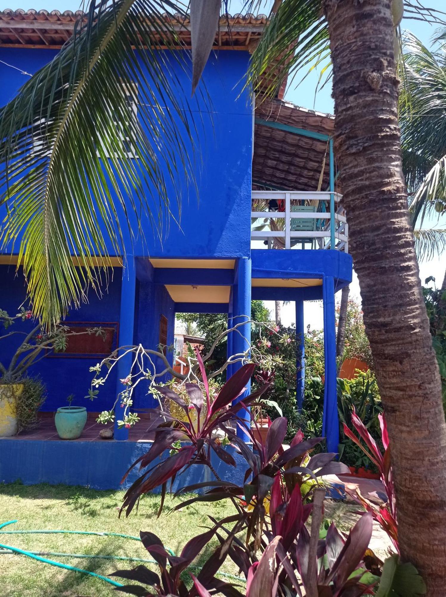 Charming Blue House With Kitchen Parking And Garden Villa Canoa Quebrada Exterior photo